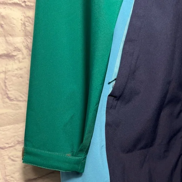 Cotopaxi Women’s Cielo Rain Trench Waterproof Hooded Raincoat Blue Green L - Picture 9 of 12